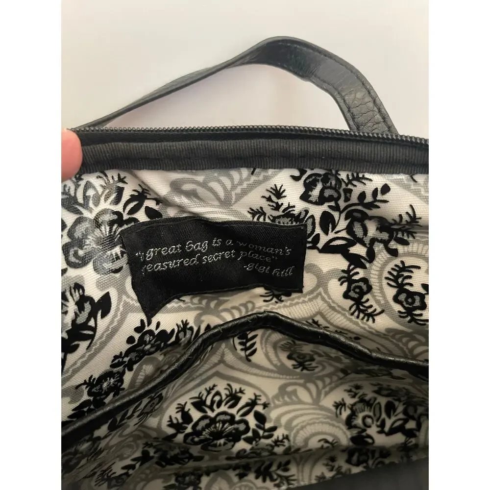 Gigi Hill Large Tote Hobo Bag Striped